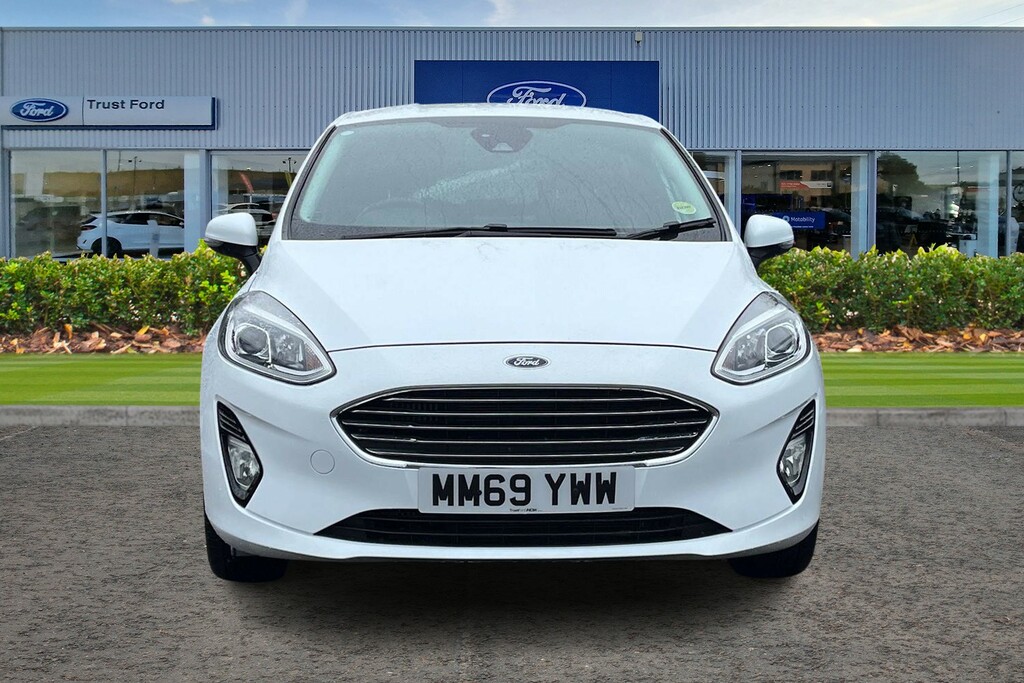 Ford Fiesta Titanium X Heated Seats Wheel Partial Leather MM69YWW White #6