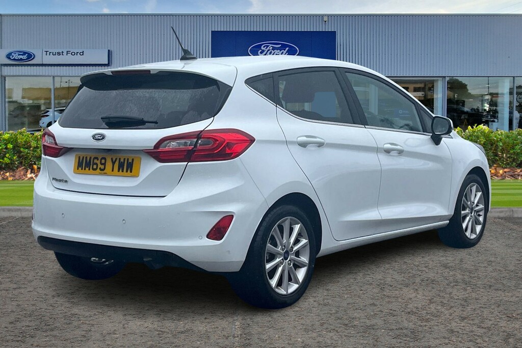 Ford Fiesta Titanium X Heated Seats Wheel Partial Leather MM69YWW White #4
