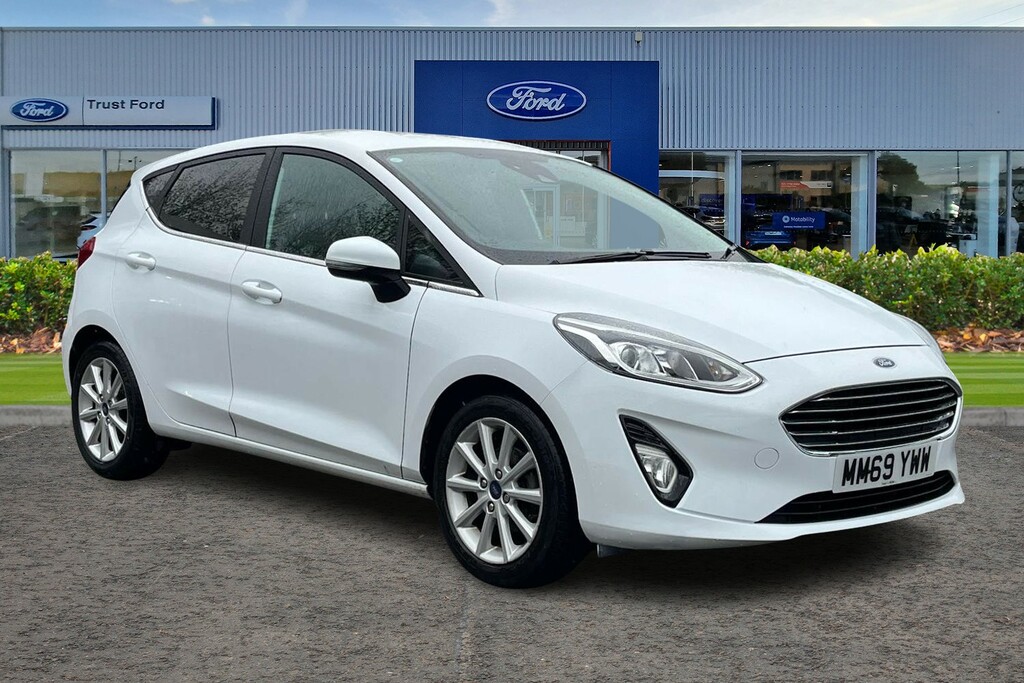 Ford Fiesta Titanium X Heated Seats Wheel Partial Leather White