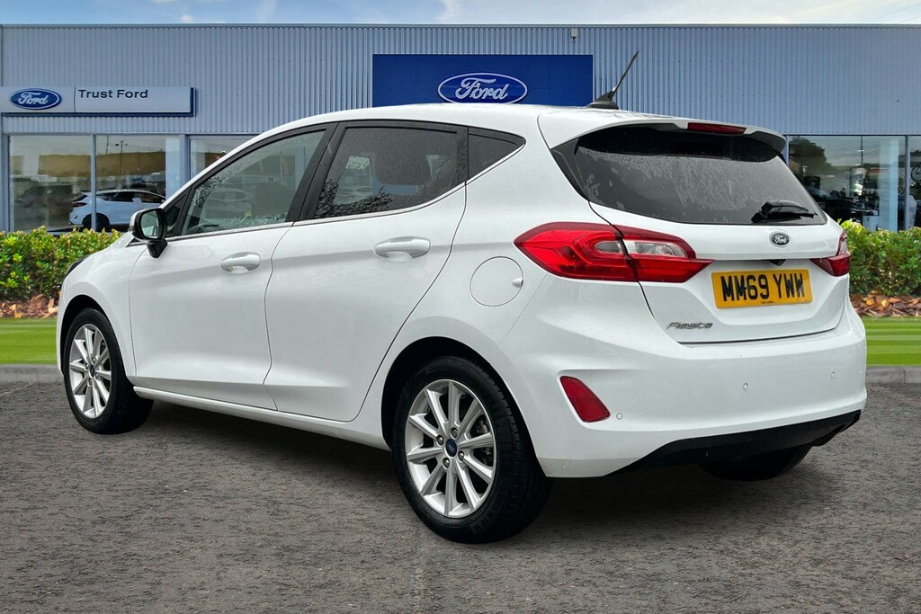 Ford Fiesta Titanium X Heated Seats Wheel Partial Leather MM69YWW White #2