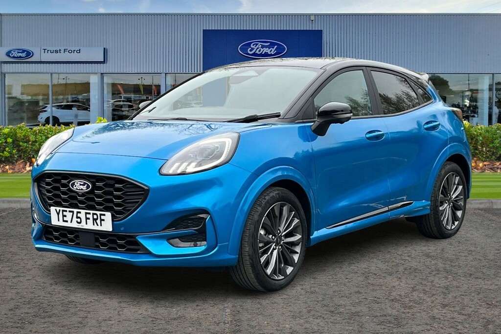 Ford Puma 1.0 Ecoboost Hybrid Mhev Sound Edition Winter YE75FRF Blue #5