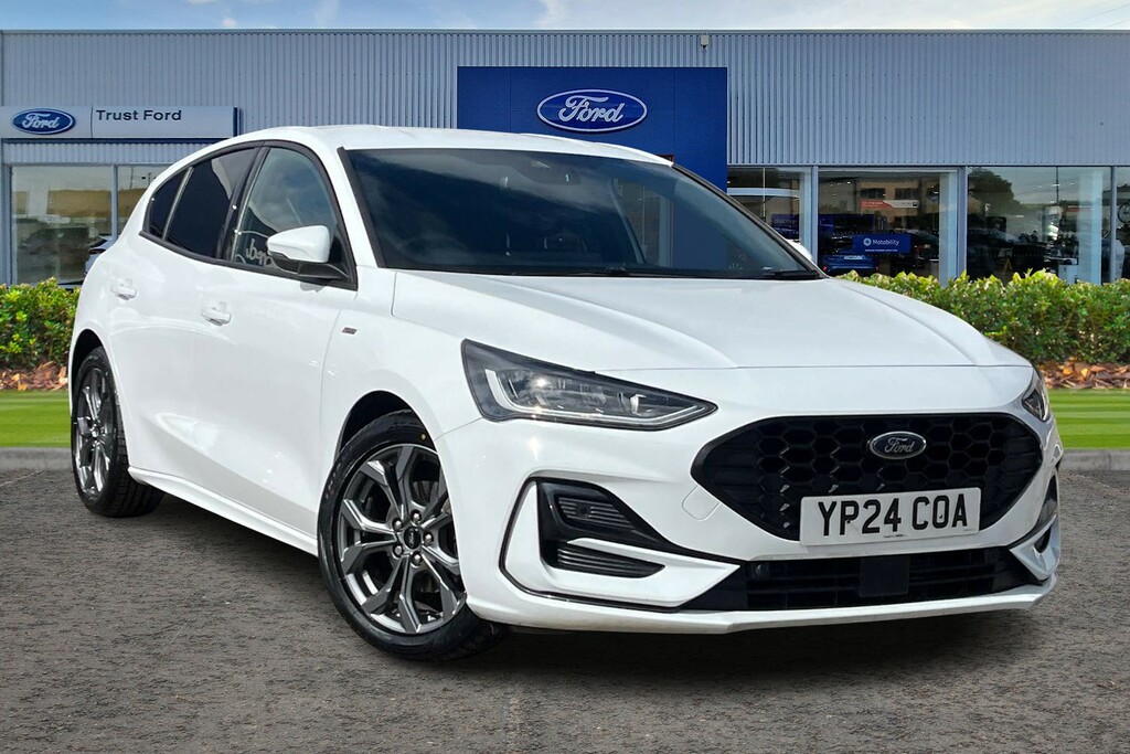 Ford Focus 1.0 St-line Sync4 Navigation Front Rear Parking White
