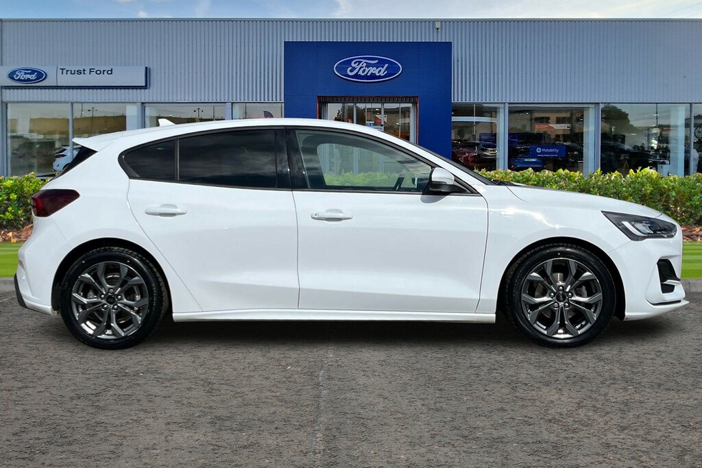 Ford Focus 1.0 St-line Sync4 Navigation Front Rear Parking YP24COA White #3