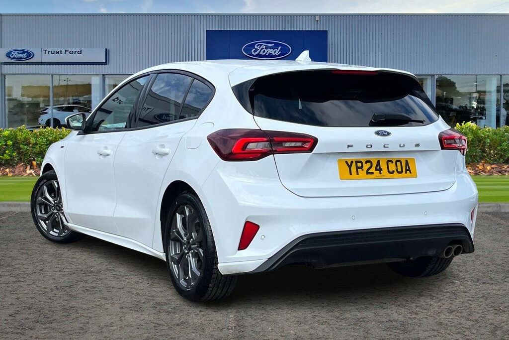 Ford Focus 1.0 St-line Sync4 Navigation Front Rear Parking YP24COA White #2