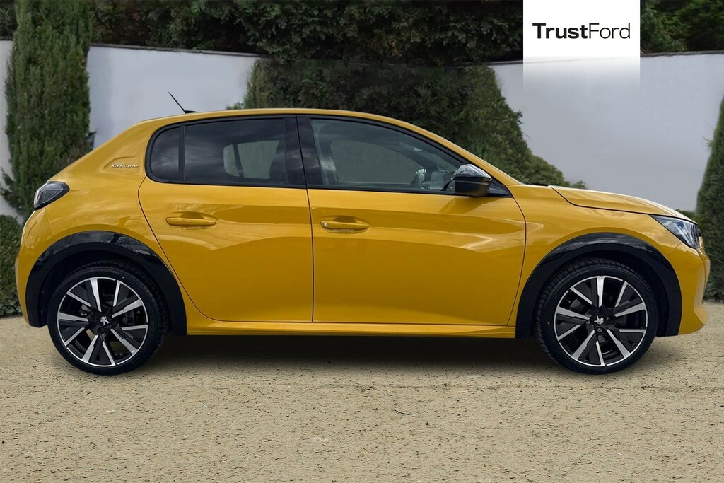 Peugeot 208 1.2 Puretech 130 Gt Line 5Dr- With Reversing Camer YL69XPE Yellow #3