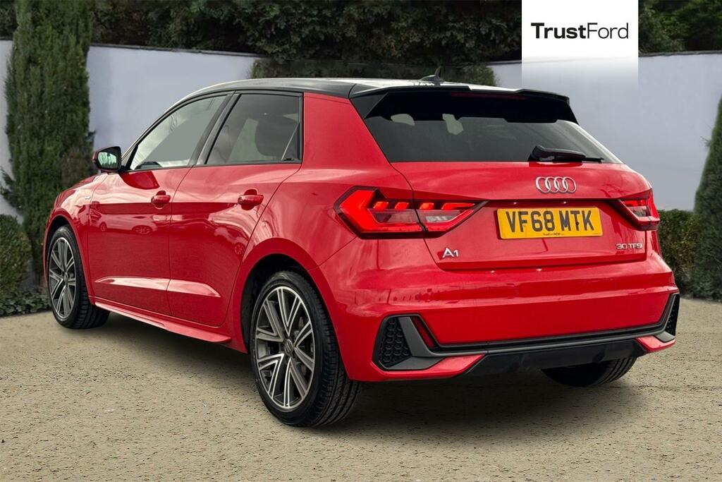 Audi A1 30 Tfsi S Line S Tronic Audi Drive Select VF68MTK Red #2