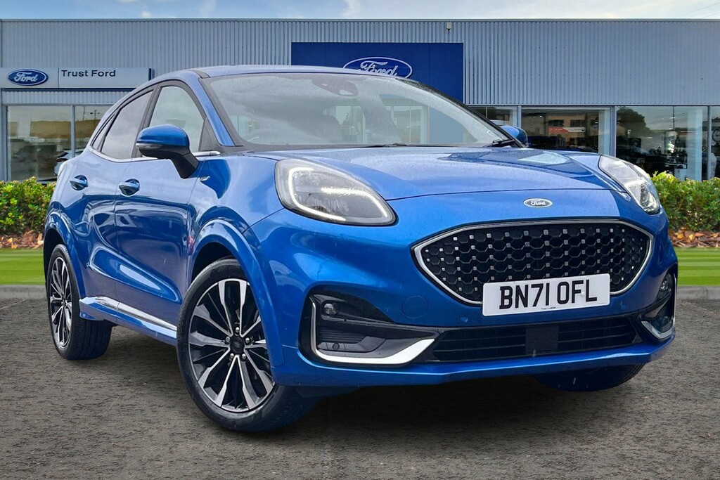 Ford Puma 1.0 Ecoboost Hybrid Mhev 155 St-line Vignale Blue