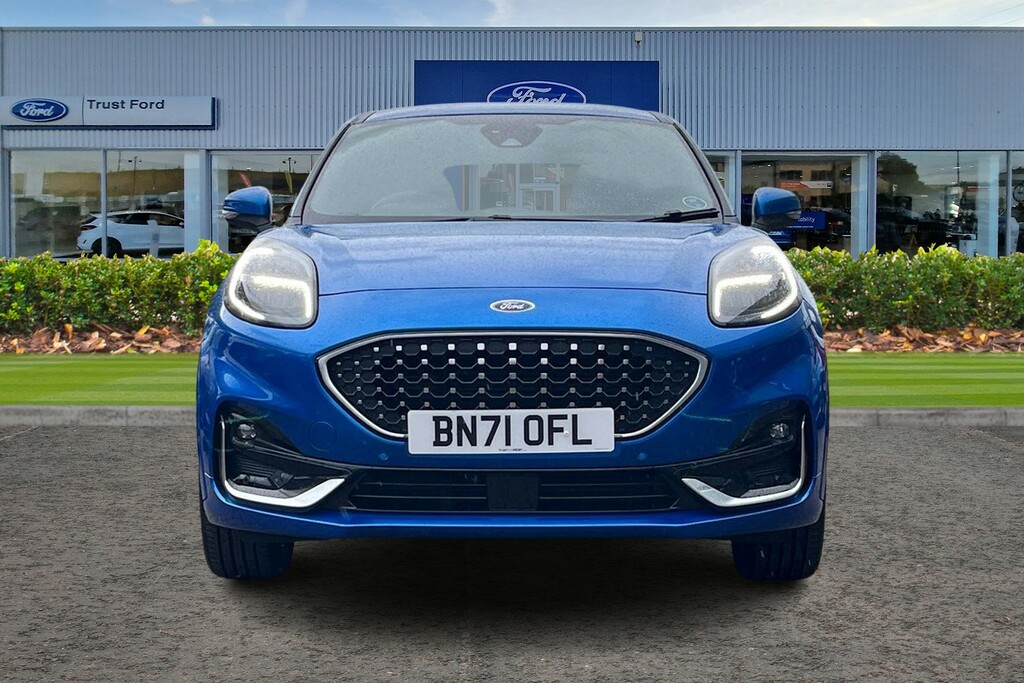 Ford Puma 1.0 Ecoboost Hybrid Mhev 155 St-line Vignale BN71OFL Blue #6