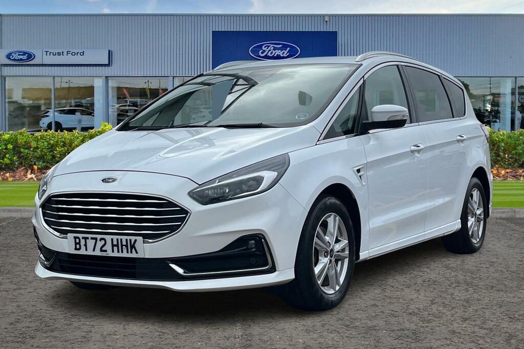 Ford S-Max 2.5 Fhev 190 Titanium Cvt Sync 3 - Heated S BT72HHK White #5