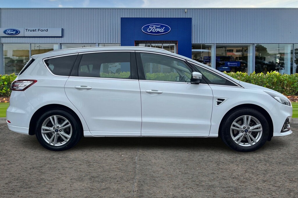 Ford S-Max 2.5 Fhev 190 Titanium Cvt Sync 3 - Heated S BT72HHK White #3
