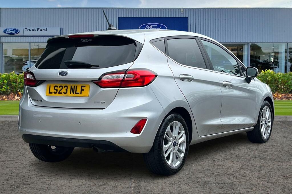 Ford Fiesta 1.0T Ecoboost Mhev Titanium Hatchback H LS23NLF Silver #4
