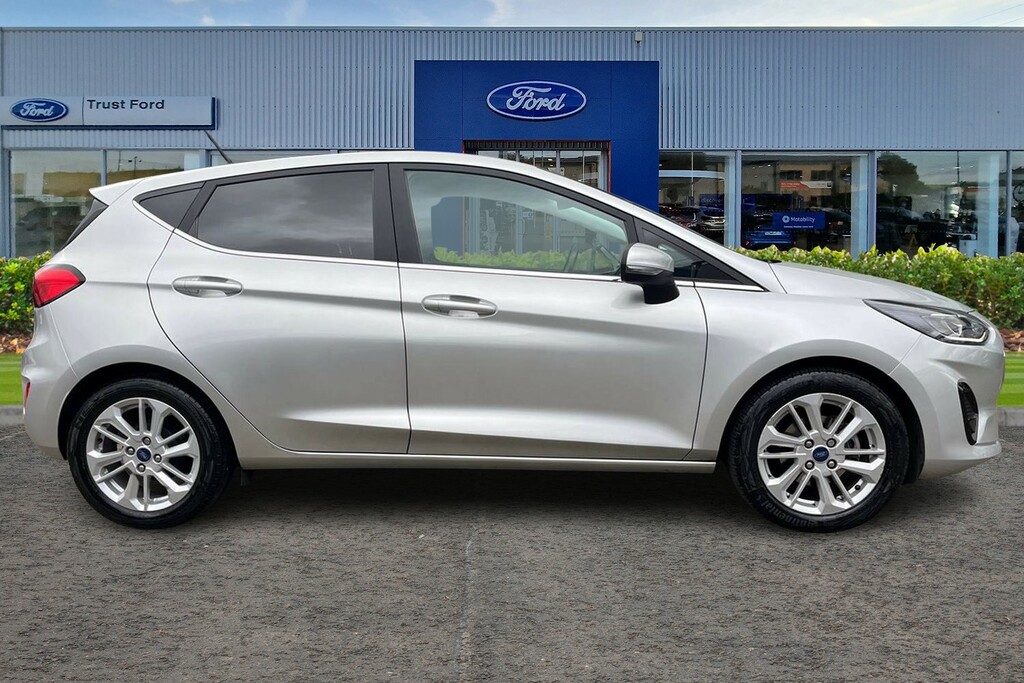 Ford Fiesta 1.0T Ecoboost Mhev Titanium Hatchback H LS23NLF Silver #3