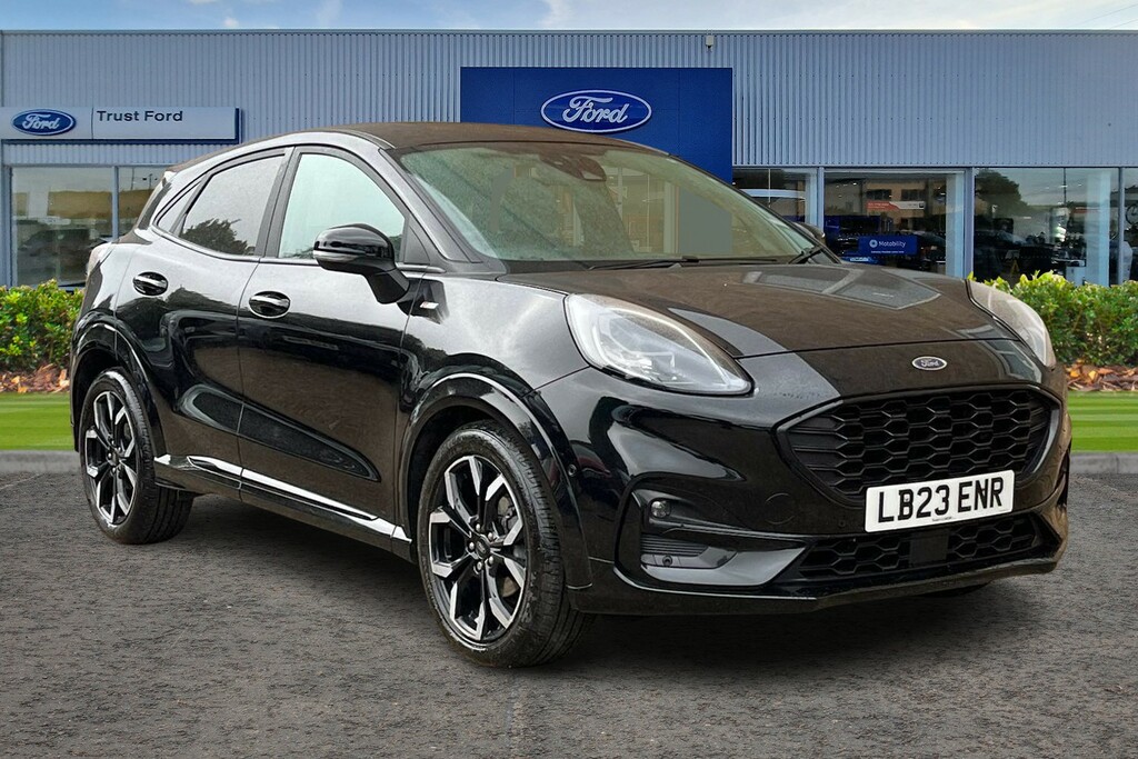 Ford Puma 1.0 Ecoboost Hybrid Mhev St-line X Black