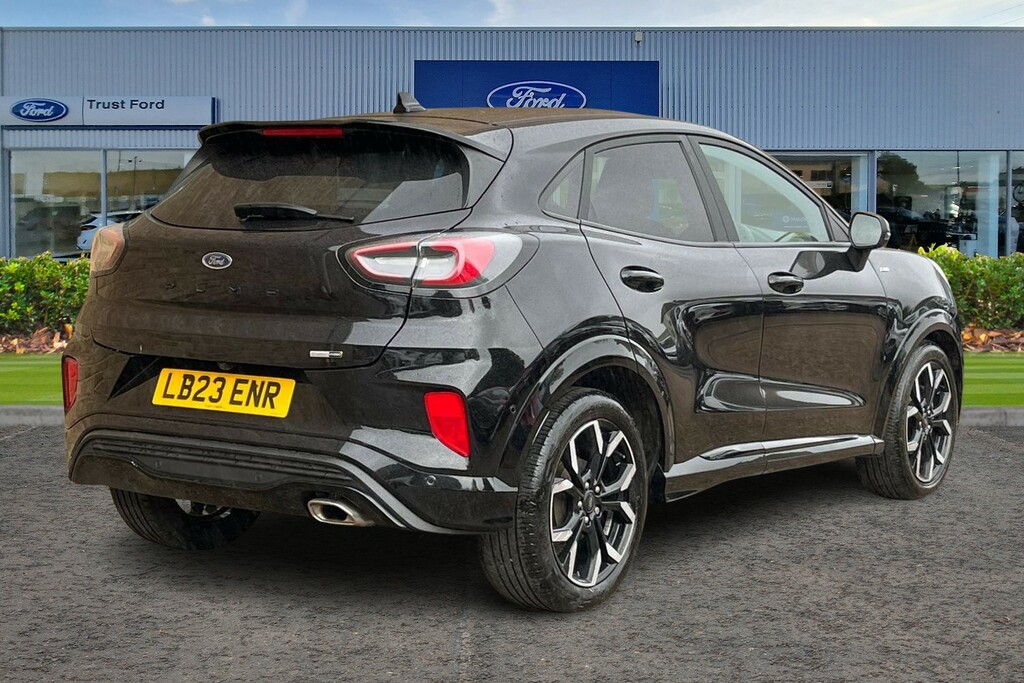Ford Puma 1.0 Ecoboost Hybrid Mhev St-line X LB23ENR Black #4