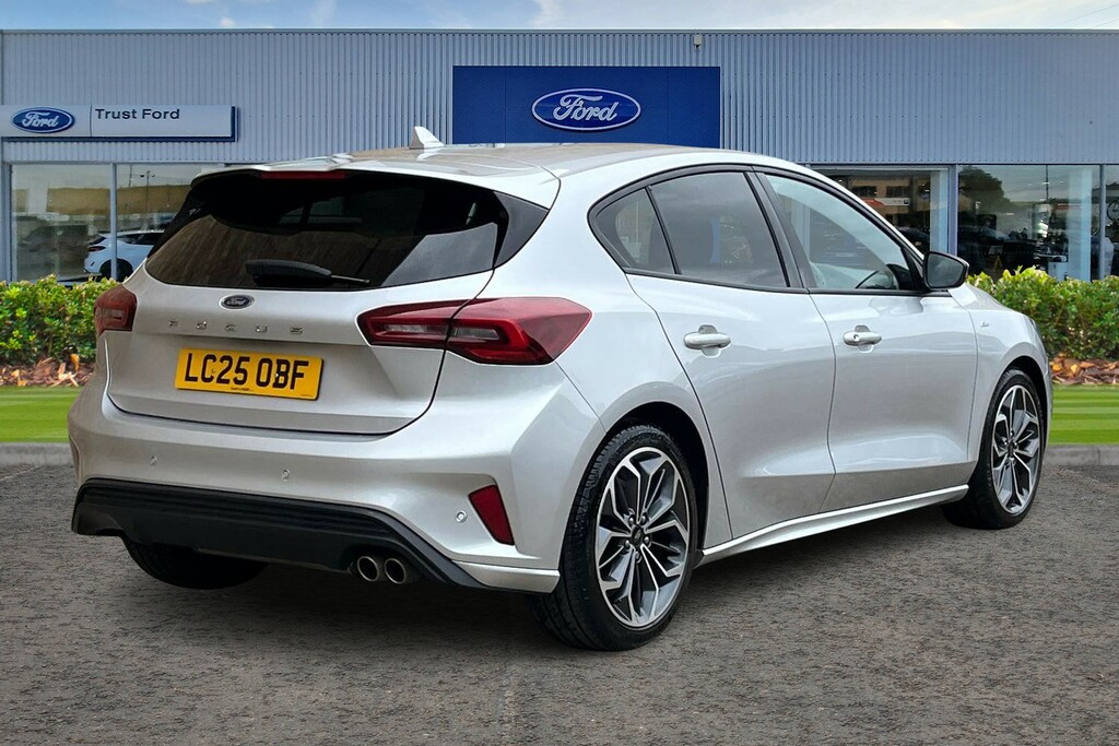 Ford Focus 1.0T Ecoboost Mhev St-line X Hatchback LC25OBF Silver #4