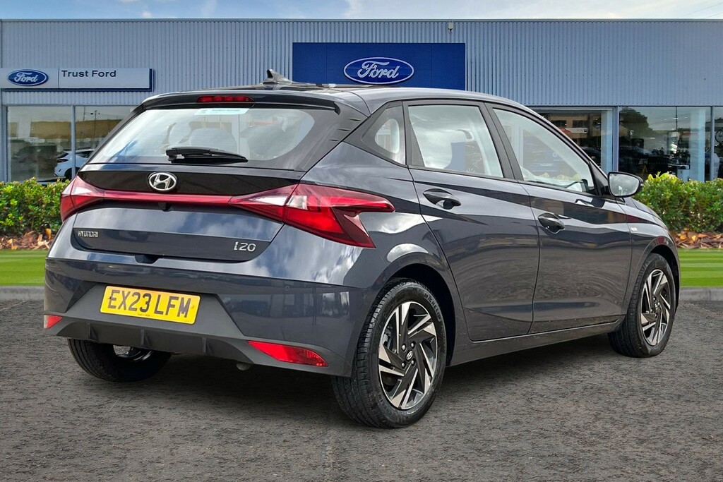 Hyundai I20 1.0 T-gdi Mhev Se Connect Hatchback Hyb EX23LFM Grey #4