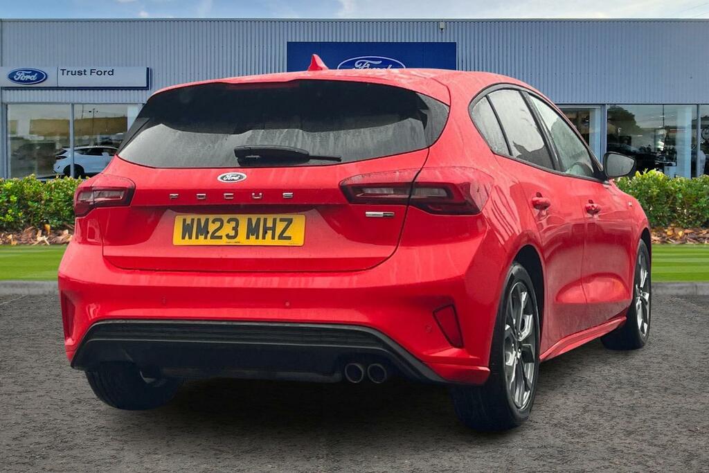 Ford Focus 1.0 Ecoboost Hybrid Mhev 155 St-line Edition WM23MHZ Red #4