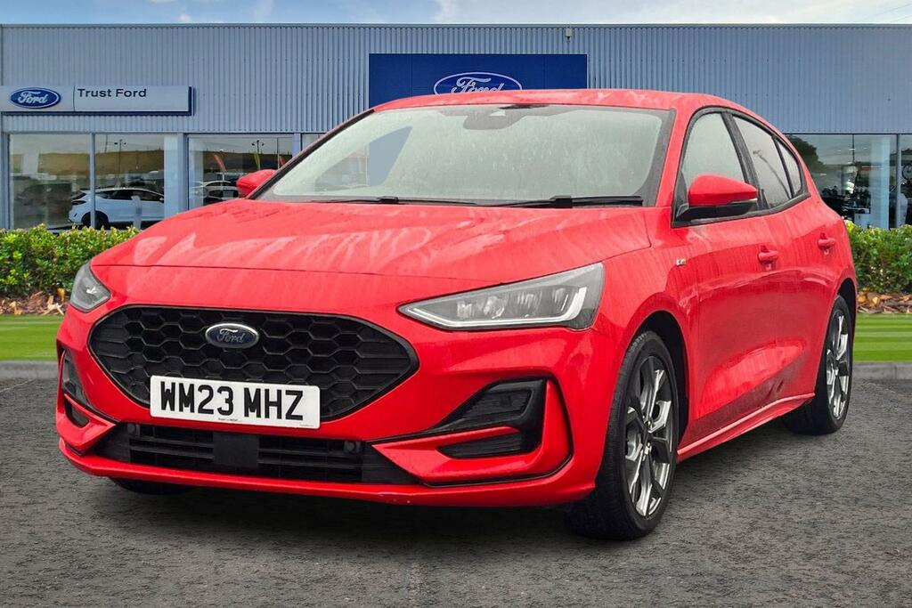 Ford Focus 1.0 Ecoboost Hybrid Mhev 155 St-line Edition WM23MHZ Red #5