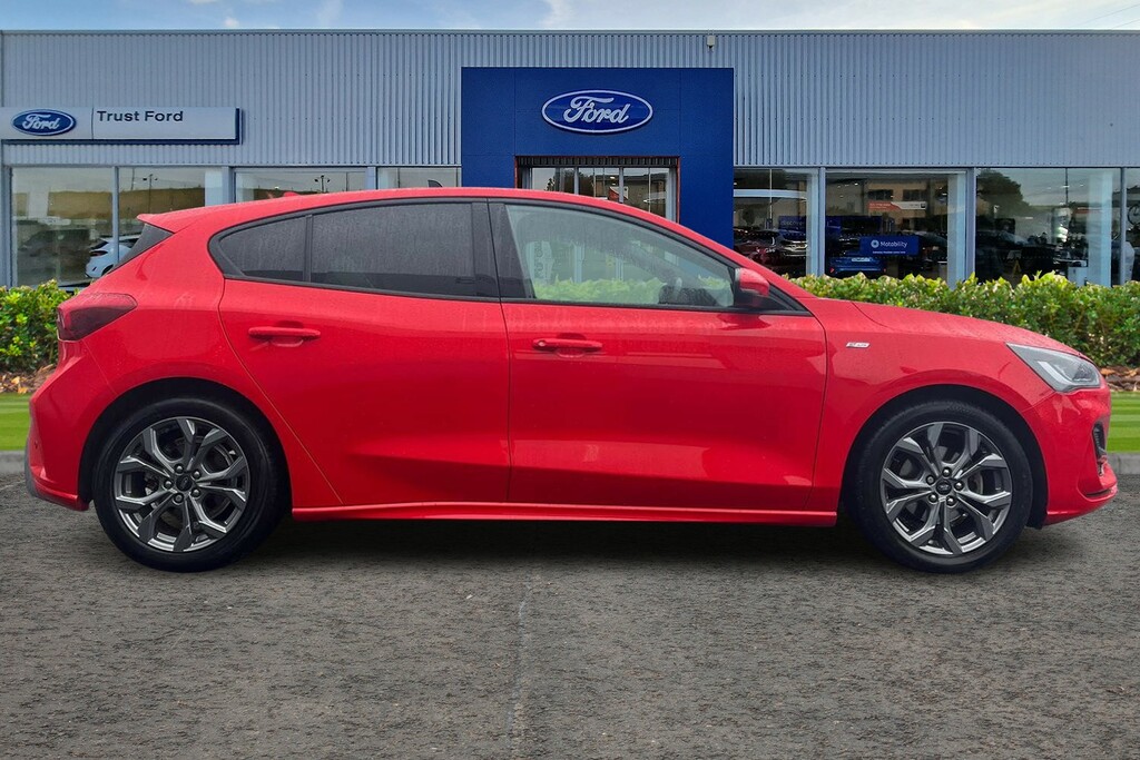 Ford Focus 1.0 Ecoboost Hybrid Mhev 155 St-line Edition WM23MHZ Red #3