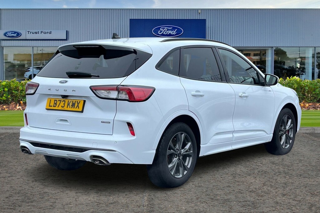 Ford Kuga 2.5 Fhev St-line Edition Cvt LB73KWX White #4