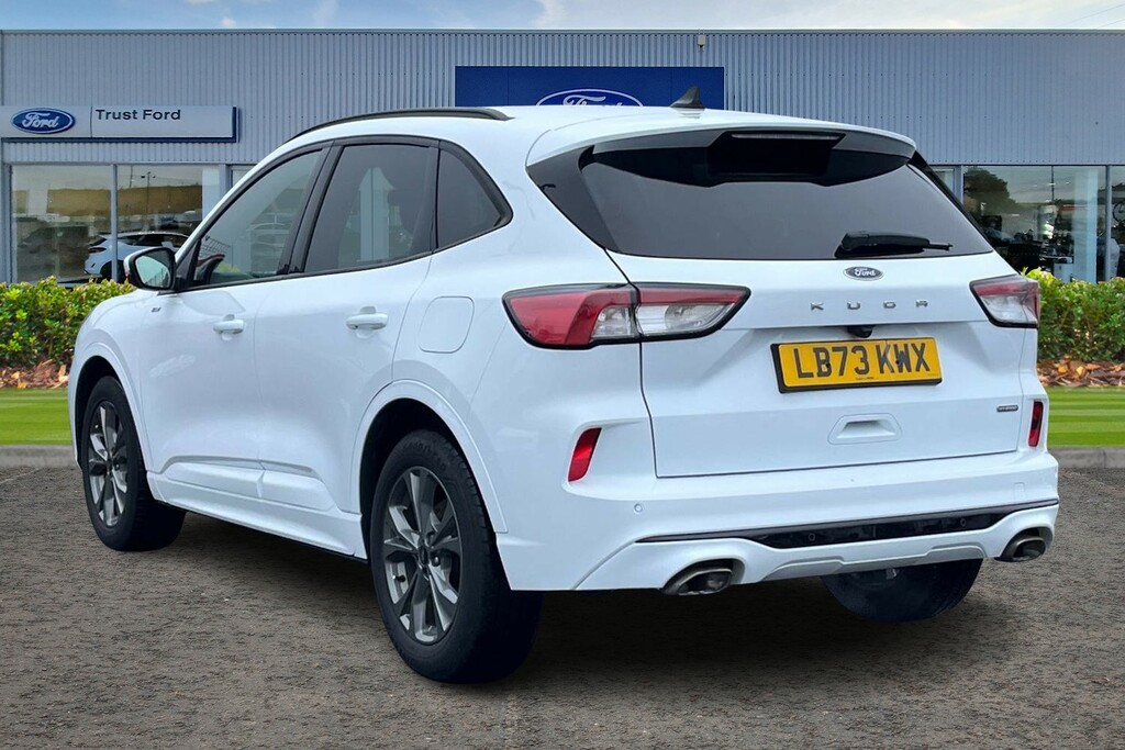 Ford Kuga 2.5 Fhev St-line Edition Cvt LB73KWX White #2