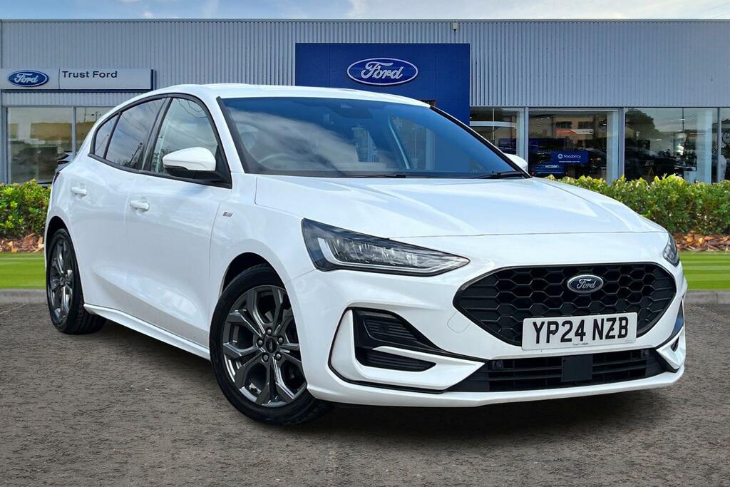 Ford Focus 1.0 St-line Sync4 Navigation Front Rear Parking White