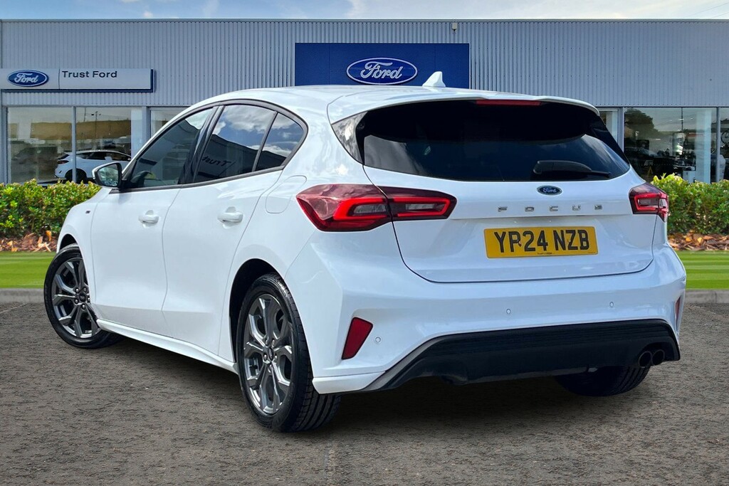Ford Focus 1.0 St-line Sync4 Navigation Front Rear Parking YP24NZB White #2