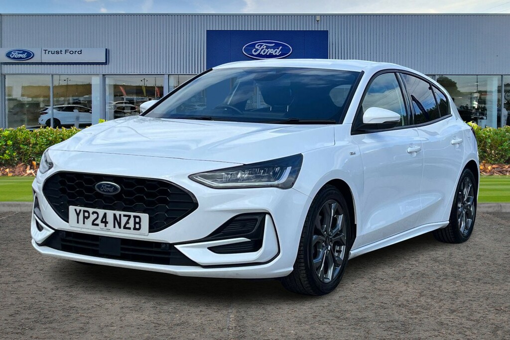 Ford Focus 1.0 St-line Sync4 Navigation Front Rear Parking YP24NZB White #5