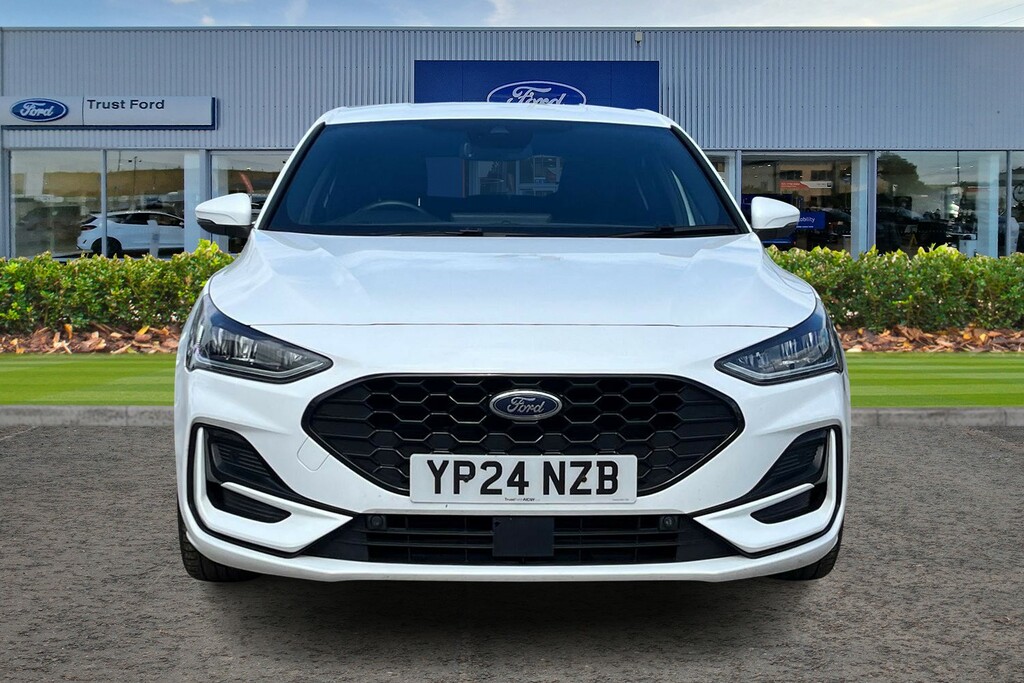 Ford Focus 1.0 St-line Sync4 Navigation Front Rear Parking YP24NZB White #6