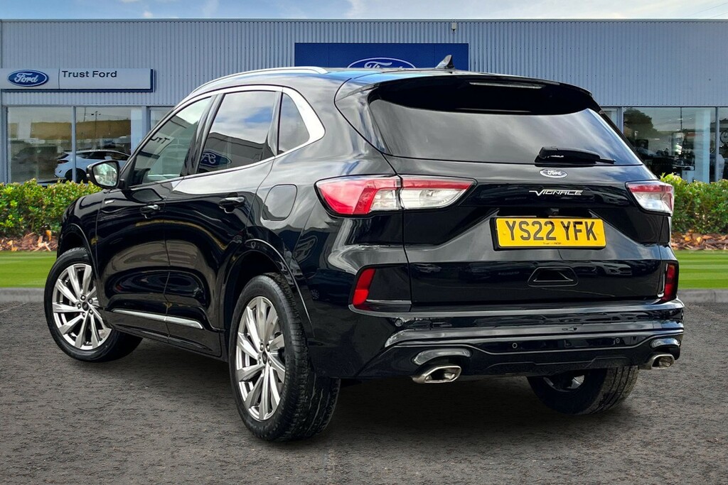 Ford Kuga 2.5 Fhev Vignale Sync3 Navigation Heated Seats S YS22YFK Black #2