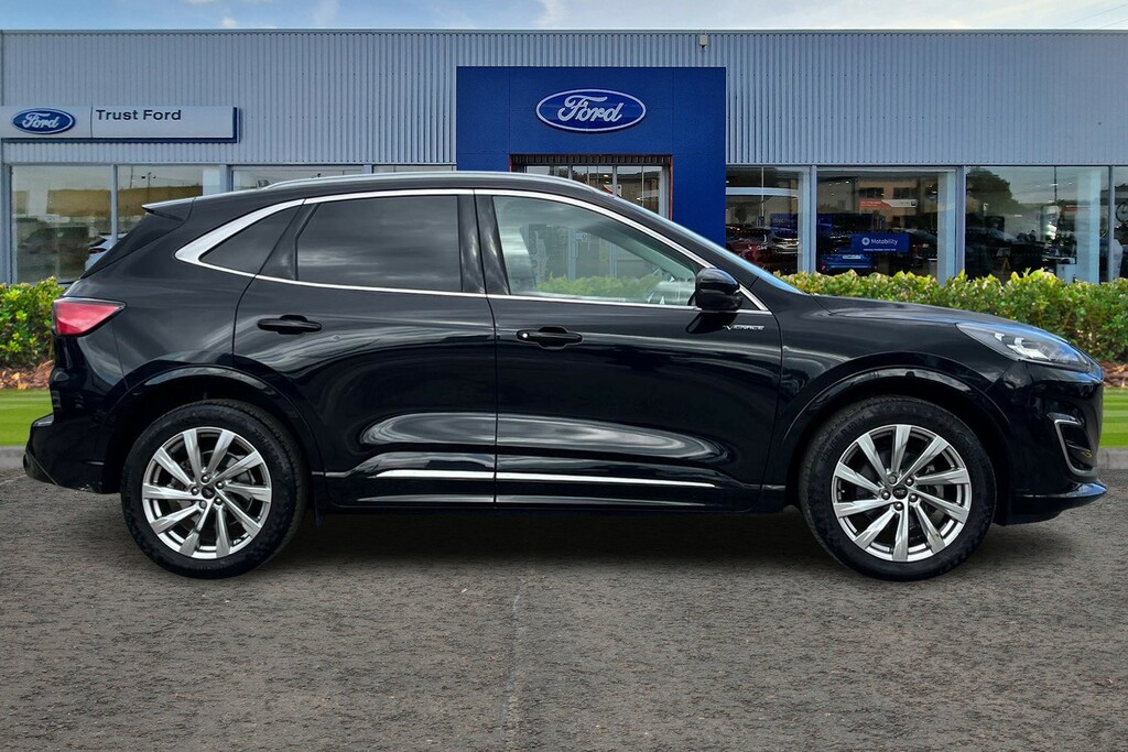 Ford Kuga 2.5 Fhev Vignale Sync3 Navigation Heated Seats S YS22YFK Black #3