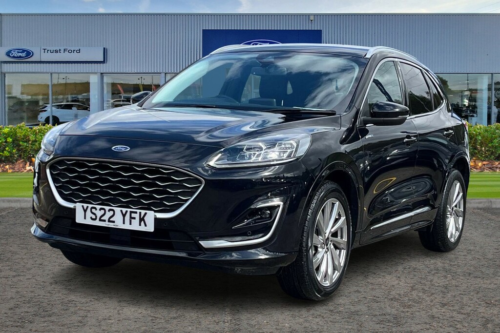 Ford Kuga 2.5 Fhev Vignale Sync3 Navigation Heated Seats S YS22YFK Black #5