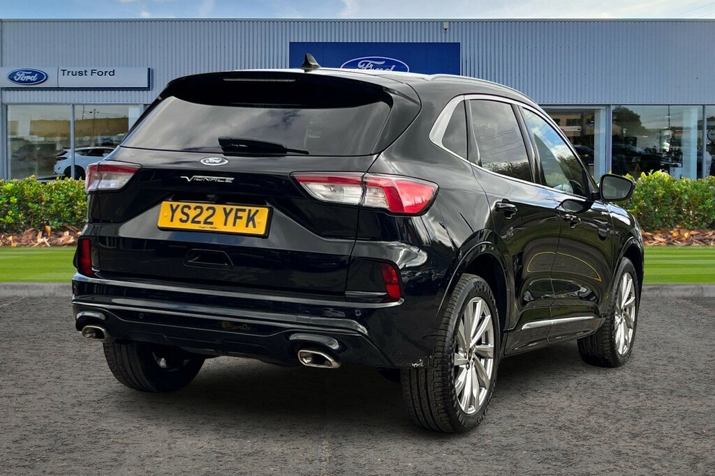Ford Kuga 2.5 Fhev Vignale Sync3 Navigation Heated Seats S YS22YFK Black #4