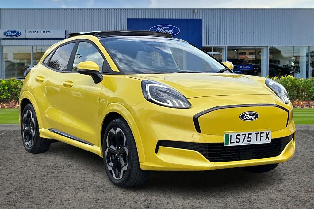 Ford Puma Gen-e Standard Range 43Kwh Premium Suv Electri Yellow
