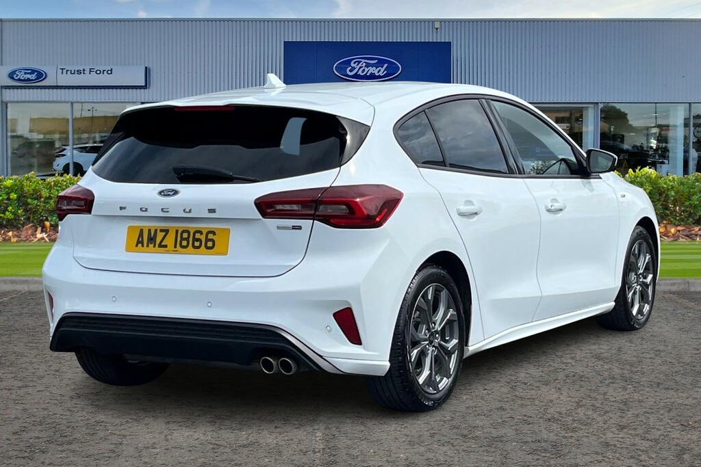 Ford Focus 1.0 Ecoboost Hybrid Mhev 155 St-line - Carplay AMZ1866 White #4