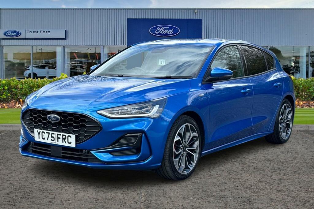 Ford Focus 1.0 Ecoboost Hybrid Mhev 155 St-line X Ed YE75FRC Blue #5