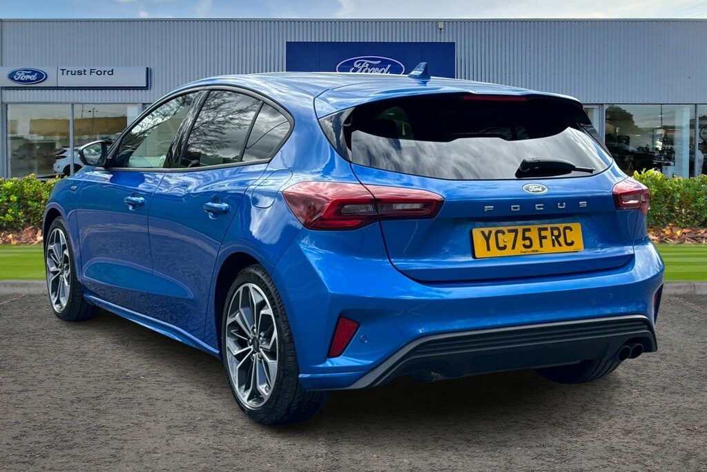 Ford Focus 1.0 Ecoboost Hybrid Mhev 155 St-line X Ed YE75FRC Blue #2