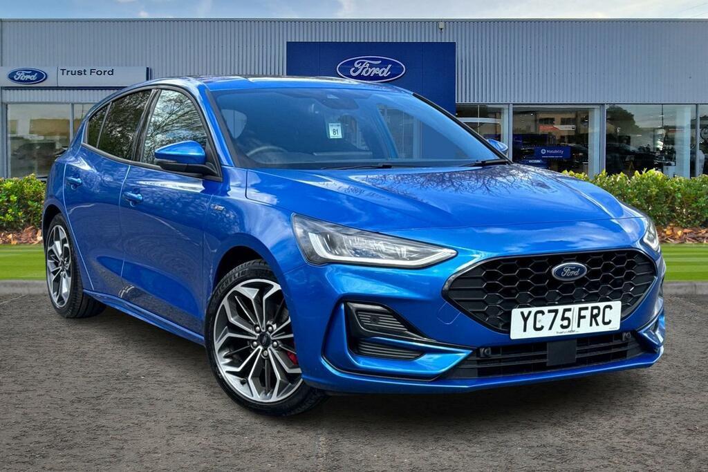 Ford Focus 1.0 Ecoboost Hybrid Mhev 155 St-line X Ed Blue