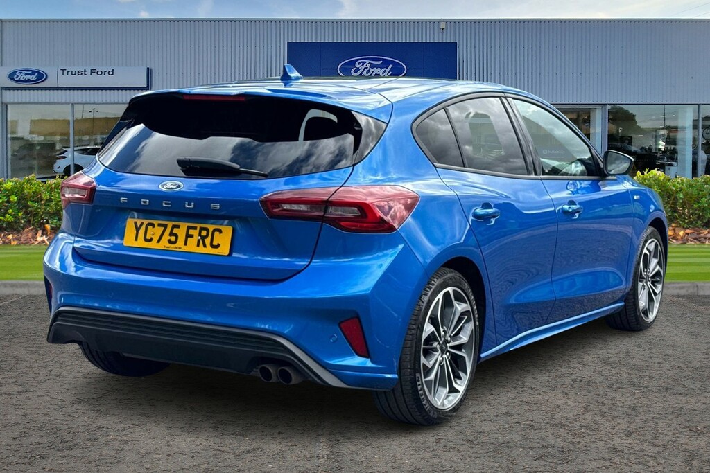 Ford Focus 1.0 Ecoboost Hybrid Mhev 155 St-line X Ed YE75FRC Blue #4