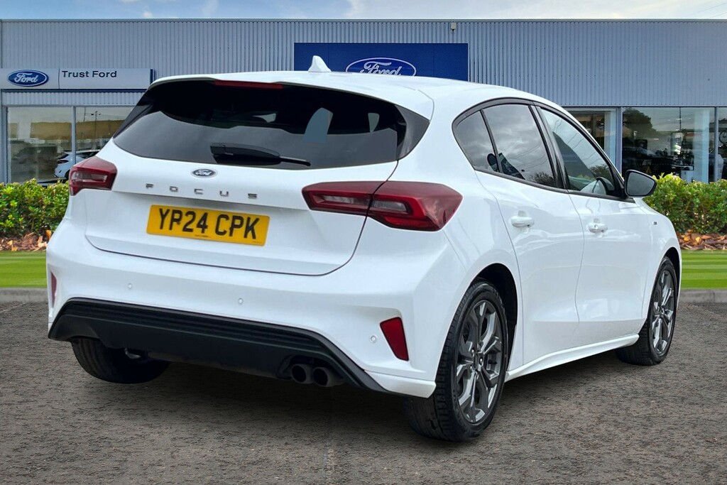 Ford Focus 1.0 Ecoboost Hybrid Mhev St-line Sync4 Navigation YP24CPK White #4