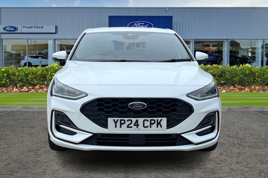 Ford Focus 1.0 Ecoboost Hybrid Mhev St-line Sync4 Navigation YP24CPK White #6