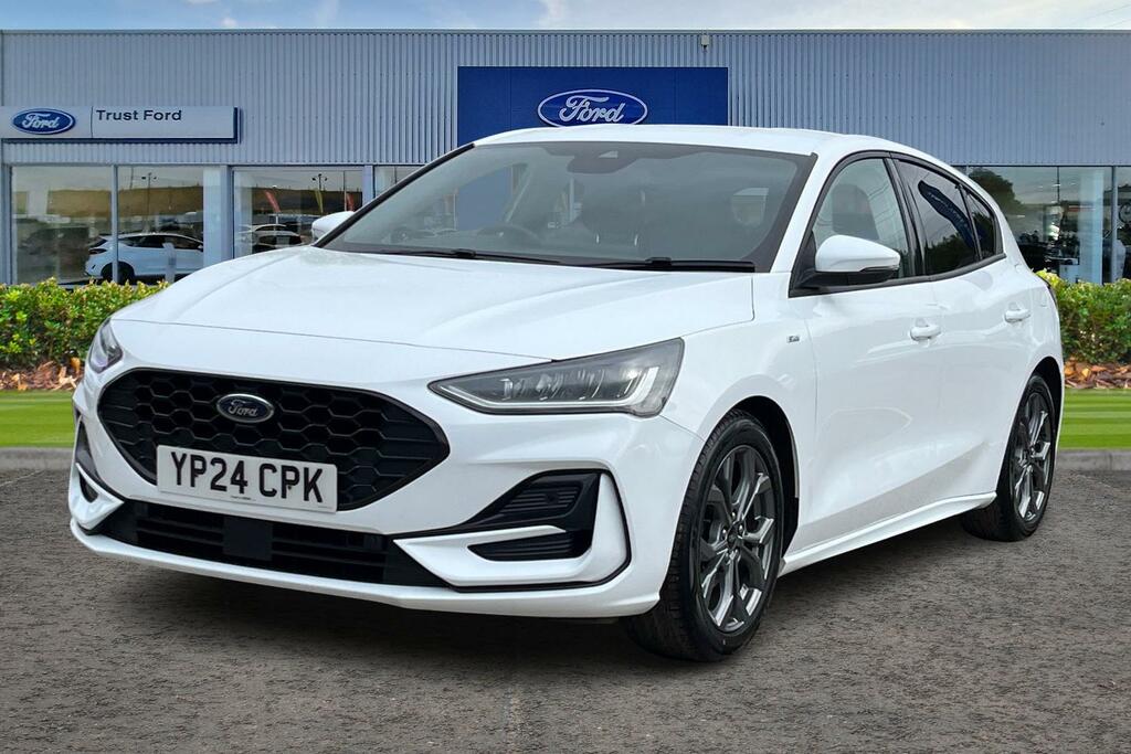 Ford Focus 1.0 Ecoboost Hybrid Mhev St-line Sync4 Navigation YP24CPK White #5
