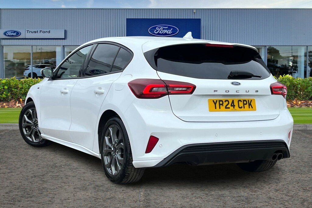 Ford Focus 1.0 Ecoboost Hybrid Mhev St-line Sync4 Navigation YP24CPK White #2