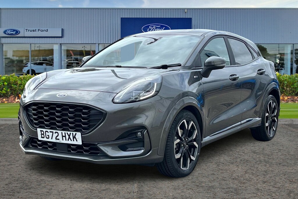 Ford Puma 1.0T Ecoboost Mhev St-line X Suv Hybrid BG72HXK Grey #5