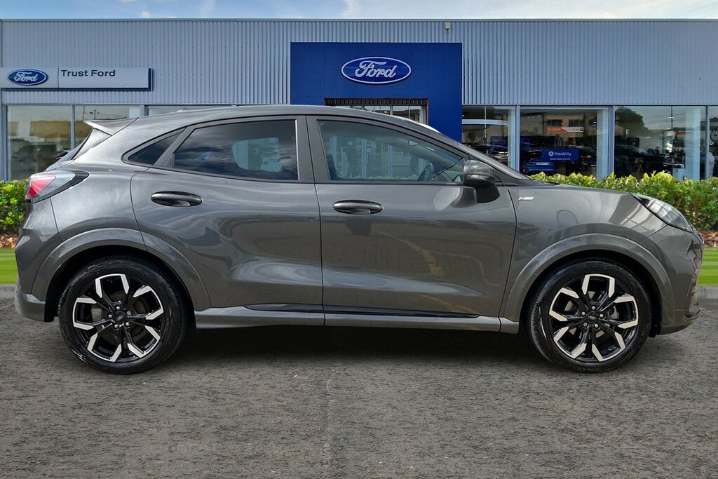 Ford Puma 1.0T Ecoboost Mhev St-line X Suv Hybrid BG72HXK Grey #3