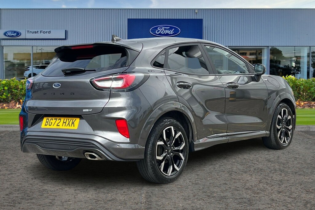 Ford Puma 1.0T Ecoboost Mhev St-line X Suv Hybrid BG72HXK Grey #4