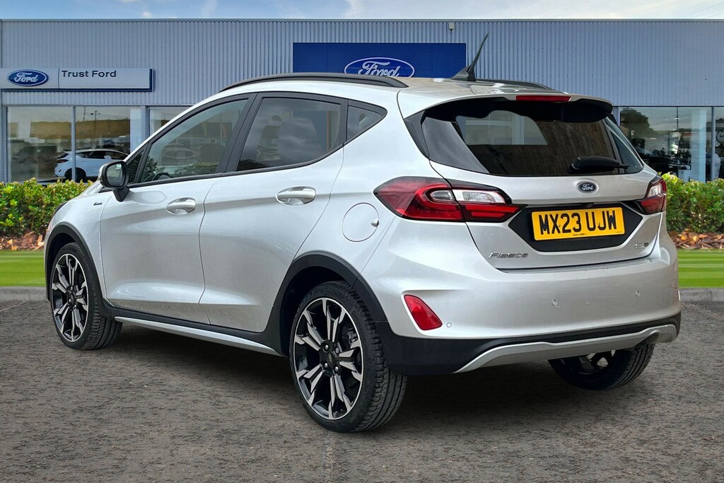 Ford Fiesta 1.0 Ecoboost Hbd Mhev 125 Active X MX23UJW Silver #2