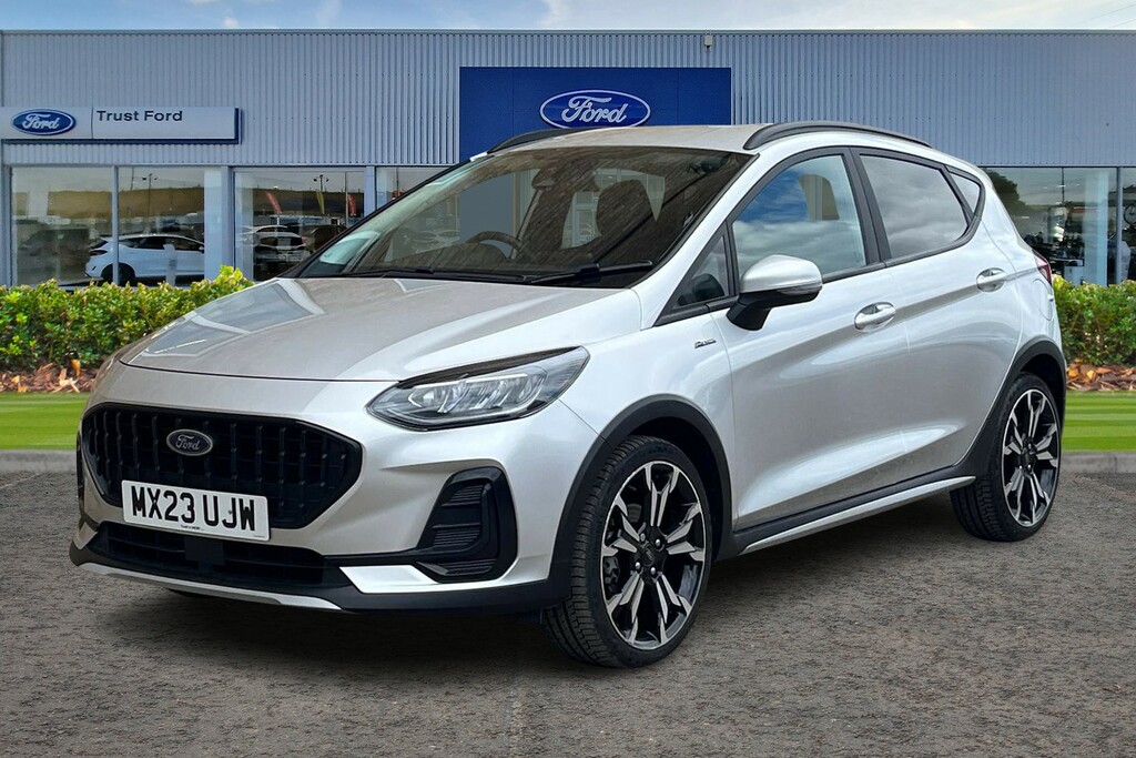 Ford Fiesta 1.0 Ecoboost Hbd Mhev 125 Active X MX23UJW Silver #5