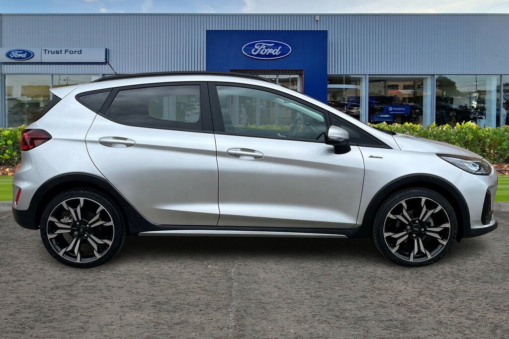 Ford Fiesta 1.0 Ecoboost Hbd Mhev 125 Active X MX23UJW Silver #3