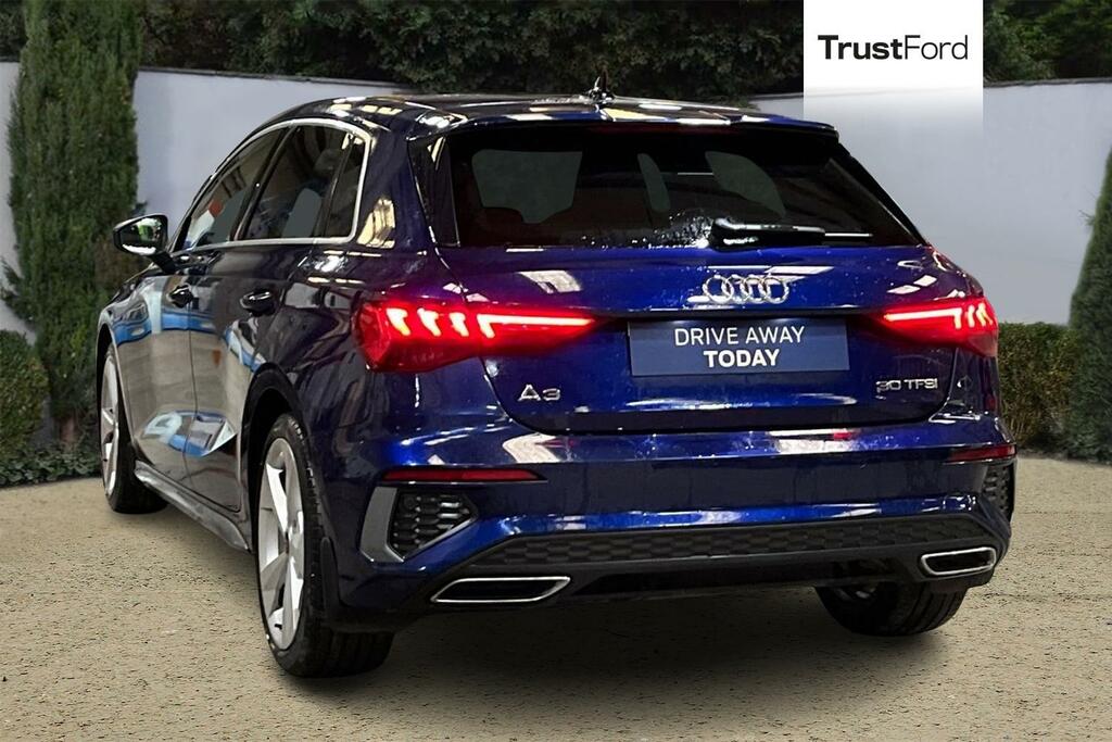 Audi A3 30 Tfsi S Line 5Dr- Parking Sensors SXZ4328 Blue #2